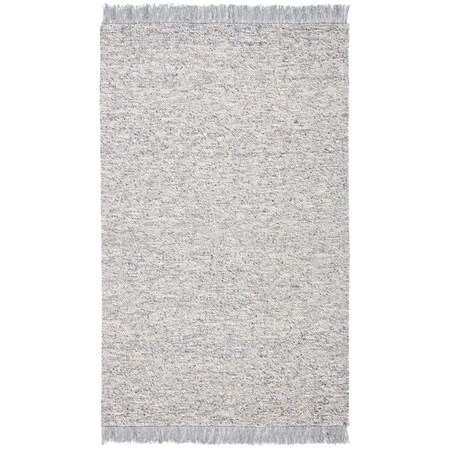 Safavieh 8 x 10 ft. Vermont Contemporary Rectangle Hand Loomed Rug Grey & Ivory VRM701F-8